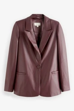 Next Lederimitatjacke Blazer In Lederoptik (1-St)