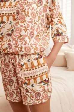 Next Pyjama Gewebter Pyjama Mit Shorts Und Ballonsaum (2 Tlg) -Next Geschäft 074b2556 46c7 5ef0 bca4 e75b570fa32e