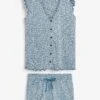 Next Pyjama Morris & Co. At Next Kurzer Pyjama Aus Jersey (2 Tlg)