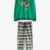 Next Pyjama Weihnachts-Pyjama „Festive Friend“ Für Herren (2 Tlg)