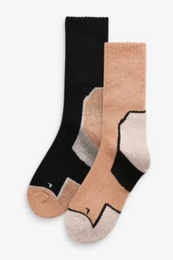 Next Active Sport Wandersocken Aus Wollmischgewebe, 2er-Pack