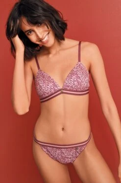 Aufdruck - Morris & Co. At Next Leicht Wattierter, Bügelloser BH