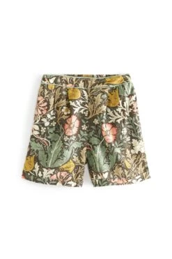 Next Badeshorts Shorts Aus Leinenmischung Mit Wickeldesign (1-St)