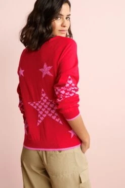 Next Rundhalspullover »Rundhalspullover Mit Aufgedrucktem Herz/Stern« (1-tlg) -Next Geschäft 51966080 5e07 51f9 b2f0 0761a99d0741