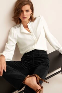 Next Langarmbluse »Bluse Mit Spitzeneinsatz« (1-tlg) -Next Geschäft 5b157fe3 0862 57c0 b9c1 eae55cb9de35