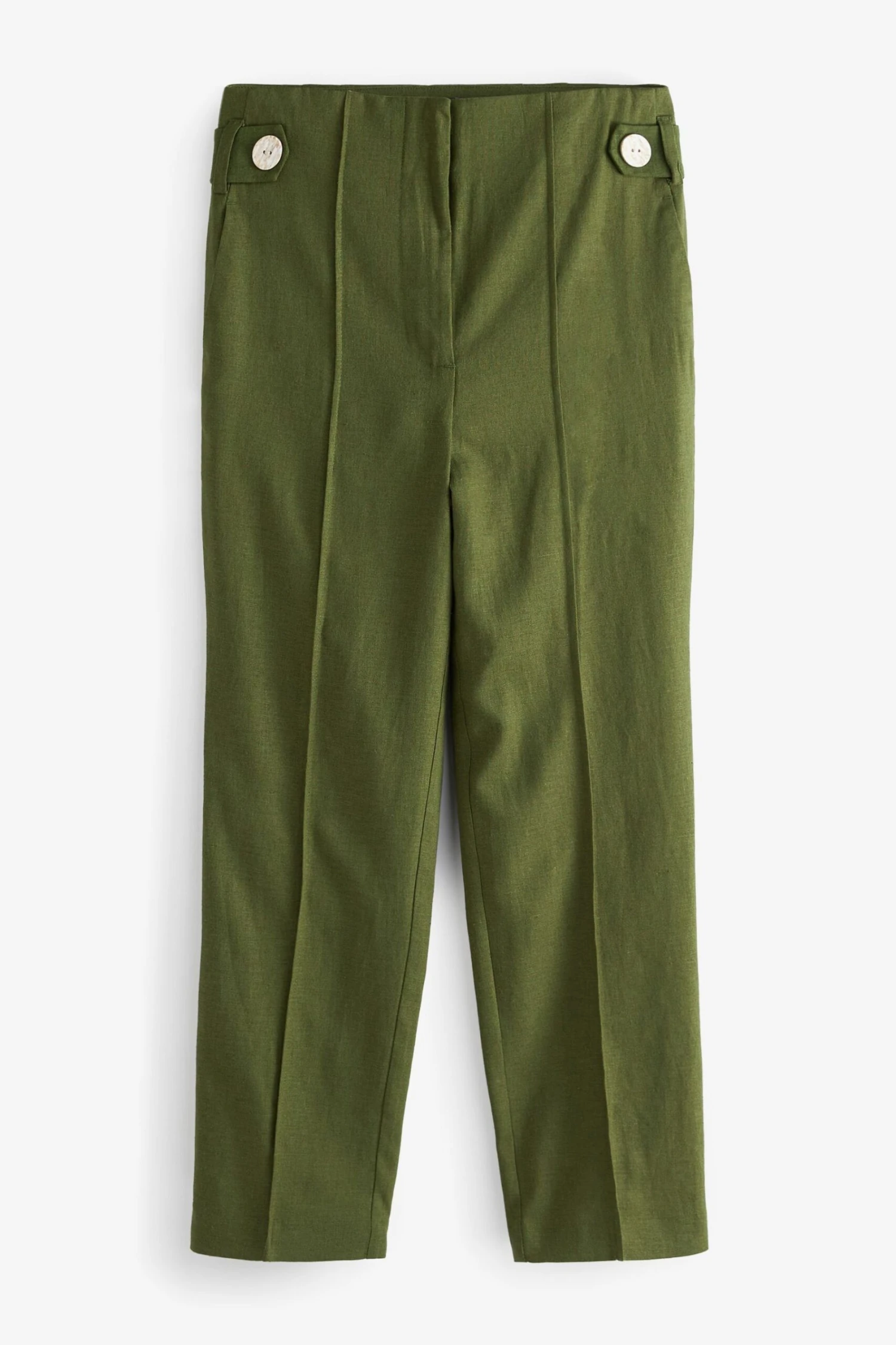 Next Stoffhose Elegante Hose Im Slim Fit Aus Leinengemisch (1-tlg) 1 Next Stoffhose Elegante Hose Im Slim Fit Aus Leinengemisch (1-tlg)