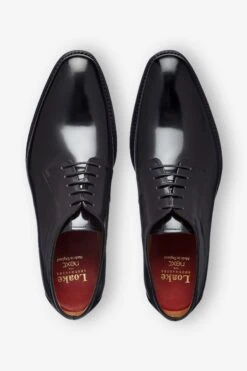 Schwarz - Loake For Next Schlichte Derbyschuhe -Next Geschäft 622385s3