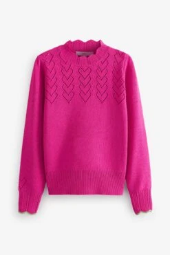Next Rundhalspullover »Pullover Mit Herzmotiv« (1-tlg) -Next Geschäft 65f76ffb aebc 55b8 9d23 2336bb44b497