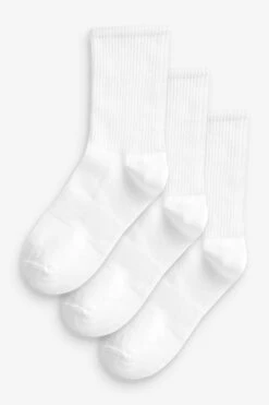 Next Kurzsocken Söckchen Mit Fußgewölbestütze, 3er-Pack (1-Paar)