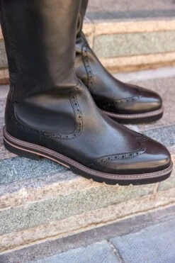 Next »Forever Comfort® Kniehohe Brogue-Stiefel Aus Leder« Stiefel (1-tlg) -Next Geschäft 7537e644 ea24 5ec4 a2da 3f29aba0603d