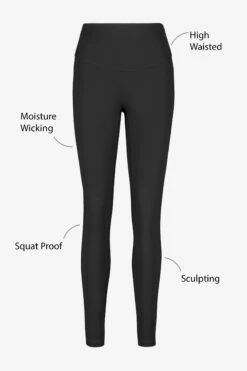 Next Active Sports Lange, Figurformende Leggings Mit Hohem Bund Für Eine Flache Bauchform -Next Geschäft 758146s7