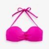 Next Bandeau-Bikini-Top Wattiertes Bandeau-Bikinioberteil Figurformend (1-St)