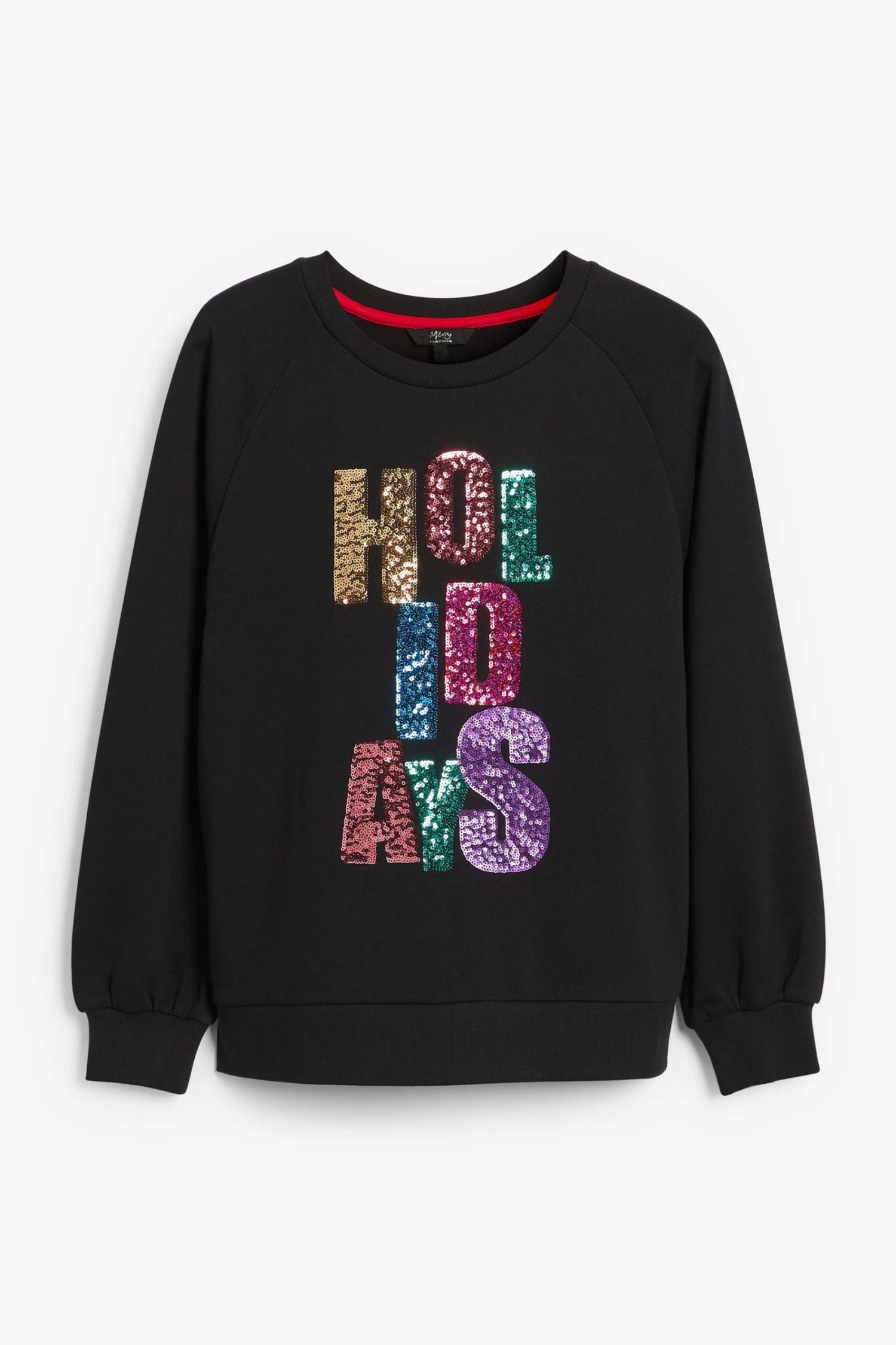 Next Sweatshirt Sweatshirt Mit Weihnachtlicher Grafik (1-tlg) 2 Next Sweatshirt Sweatshirt Mit Weihnachtlicher Grafik (1-tlg) – Bild 2
