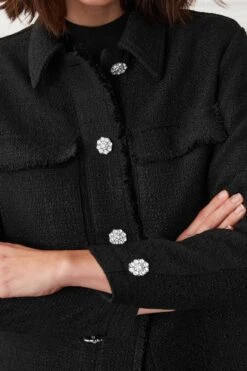 Next Jackenblazer Hemdjacke Aus Bouclé Mit Zierknöpfen (1-tlg) -Next Geschäft 87cf925a e525 5afd 894a a804392e97c9