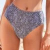 Blau - Savannah Miller X Next Bauchformende Midi-Bikinihose