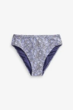 Blau - Savannah Miller X Next Bauchformende Midi-Bikinihose -Next Geschäft 889440s4