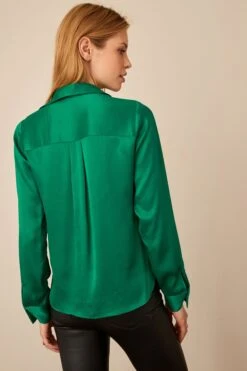 Next Satinbluse Satinbluse Mit V-Ausschnitt (1-tlg) -Next Geschäft 983b5d7a 87ed 5043 bd74 e38123b3b3d4