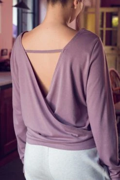 Violett - Savanna Miller X Next Langärmeliges Top -Next Geschäft 990 722s4