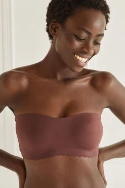 Next Bandeau-BH Trägerloser Bandeau-BH Mit Bogenkante (1-tlg)