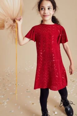 Next Party-Kleid Mit Funkelnder Paillettenverzierung (3-16yrs)