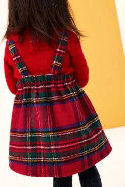 Next Kariertes Latzkleid (3 Monate Bis 8 Jahre) -Next Geschäft A28900s3