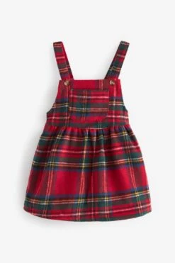 Next Kariertes Latzkleid (3 Monate Bis 8 Jahre) -Next Geschäft A28900s5