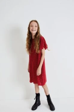 Next Party-Kleid Mit Funkelnder Paillettenverzierung (3-16yrs) -Next Geschäft A28995s3