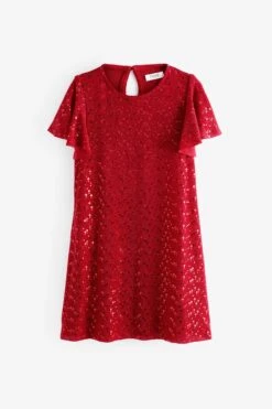 Next Party-Kleid Mit Funkelnder Paillettenverzierung (3-16yrs) -Next Geschäft A28995s7