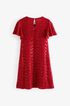 Next Party-Kleid Mit Funkelnder Paillettenverzierung (3-16yrs) -Next Geschäft A28995s8