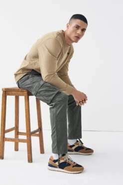 Next Authentic Cargohose In Slim Fit Aus Elastischer Baumwollmischung -Next Geschäft A46 450s3