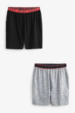 Next Pyjama-Shorts Mit Taillenbund, 2er-Pack