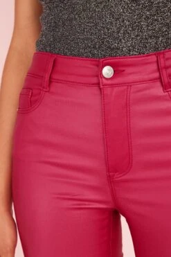 Pink - Next Beschichtete Skinny-Jeans -Next Geschäft A64 723s4
