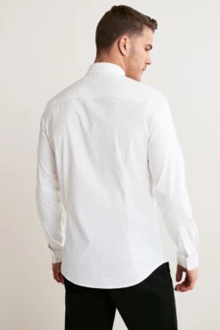 Next Langärmelige Oxford-Hemden Mit Stretch Im Multipack -Next Geschäft A75 200s3