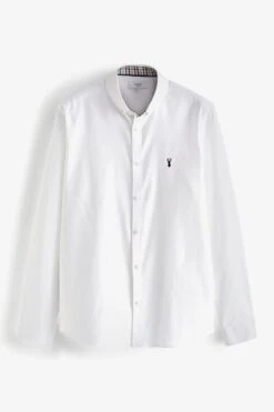 Next Langärmelige Oxford-Hemden Mit Stretch Im Multipack -Next Geschäft A75 200s7