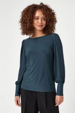 Next Langärmeliges Top Mit Bündchen