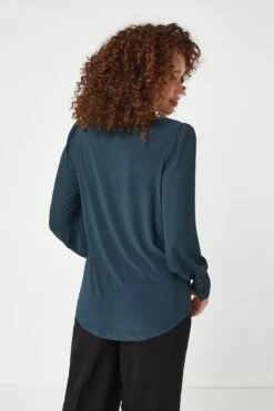 Next Langärmeliges Top Mit Bündchen 7 Next Langärmeliges Top Mit Bündchen -Next Geschäft A94451s3