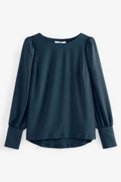 Next Langärmeliges Top Mit Bündchen 9 Next Langärmeliges Top Mit Bündchen -Next Geschäft A94451s5