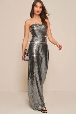 Next Corsage-Overall Mit Bandeau-Design Und Pailletten