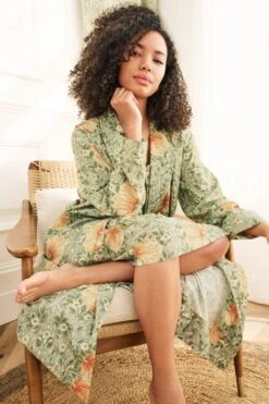 Morris & Co. At Next Leichter Morgenmantel -Next Geschäft C29 555s3