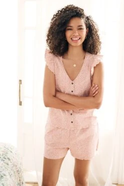 Morris & Co. At Next Pyjama-Shorts Aus Jersey Im Set -Next Geschäft C42 293s3