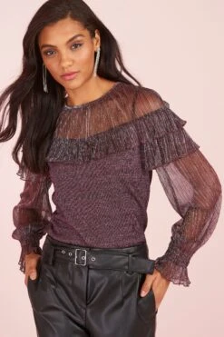 Next Geschäft 13 Next Rüschentop Mit Glitzer