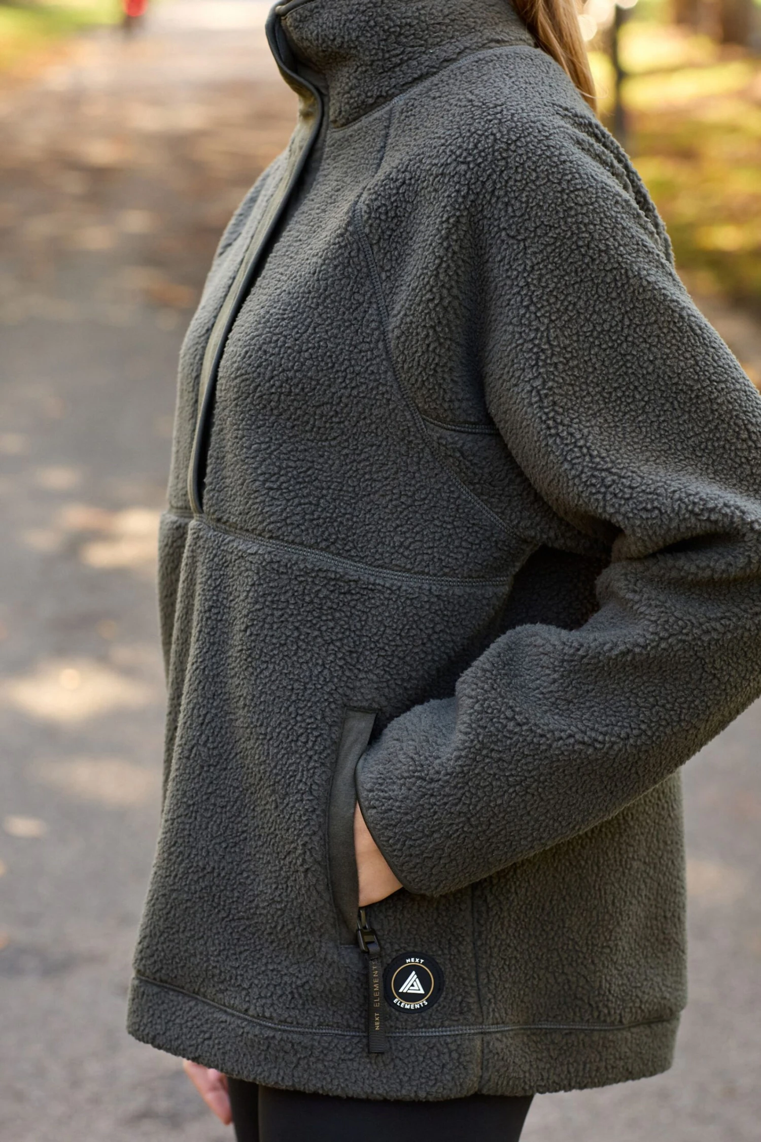 Next Elements Fleeceoberteil Mit Druckknopfleiste Am Kragen 5 Next Elements Fleeceoberteil Mit Druckknopfleiste Am Kragen – Bild 5
