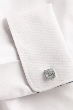 Silberfarben - Simon Carter For Next Manschettenknöpfe Und Krawattennadel Mit Paisley-Muster -Next Geschäft C92970s3