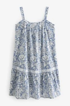 Morris & Co. At Next Gewebtes Trägerkleid 11 Morris & Co. At Next Gewebtes Trägerkleid -Next Geschäft C93 176s6