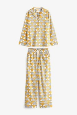 Scion At Next Pyjama Aus Baumwollflanell Mit Knopfleiste -Next Geschäft M00398s5