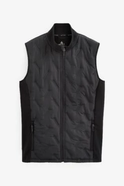 Schwarz - Next Active Heatseal-Weste -Next Geschäft M09670s5