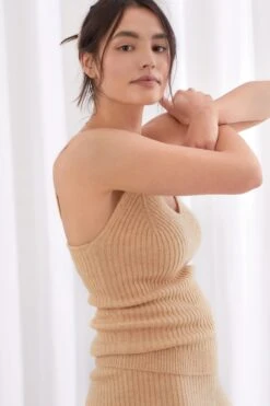 Hafer/Creme - Savannah Miller X Next Strick-Trägertop -Next Geschäft M33248s2