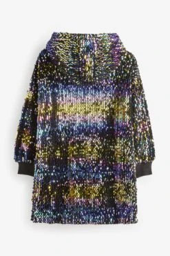 Schwarz/Regenbogen, Mehrfarbig - Next Set Mit Kapuzensweatshirt Mit Pailletten Und Leggings (3-16yrs) 12 Schwarz/Regenbogen, Mehrfarbig - Next Set Mit Kapuzensweatshirt Mit Pailletten Und Leggings (3-16yrs) -Next Geschäft M45341s6