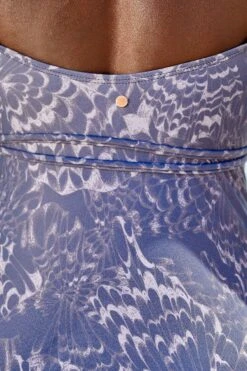 Marineblau Schmetterling - Savannah Miller X Next Bauchformender Badeanzug Mit Tiefem Ausschnitt -Next Geschäft M74 755s4