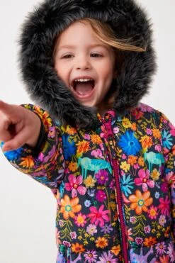 Bunt Gemustert - Next Spritzwasserfester, Bedruckter Schneeanzug (3 Monate Bis 7 Jahre) -Next Geschäft M82255s3